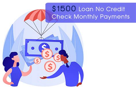 1500 Loan No Credit Check Monthly Payments